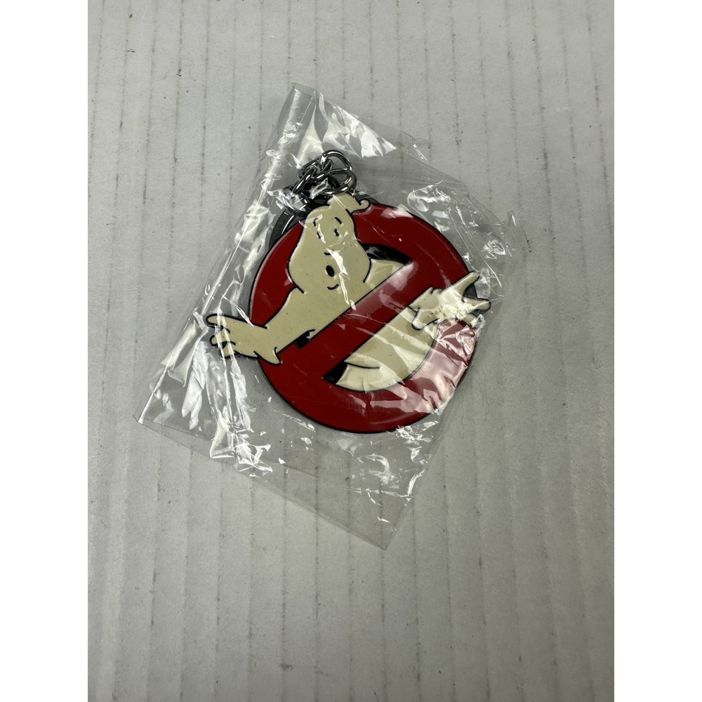Ghostbusters No Ghost Movie Logo Charm Pendant Key Chain